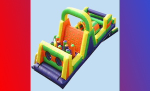 Long Island Inflatable Bounce House Obstacle course, Party Rentals, Kids Party, Moon Bounce